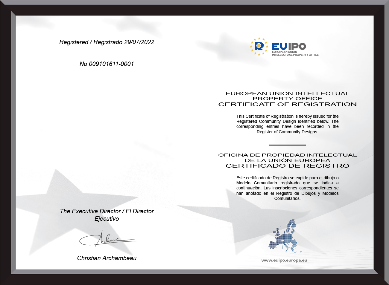 EU Appearance Patent