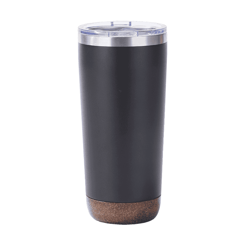 Double Wall Cork Bottom Vacuum Insulated Travel Mug