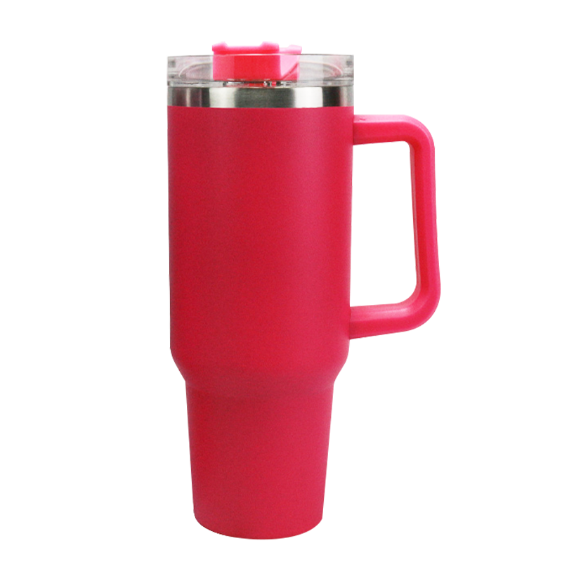 Portable Insulated Mug Water Bottle with Handle