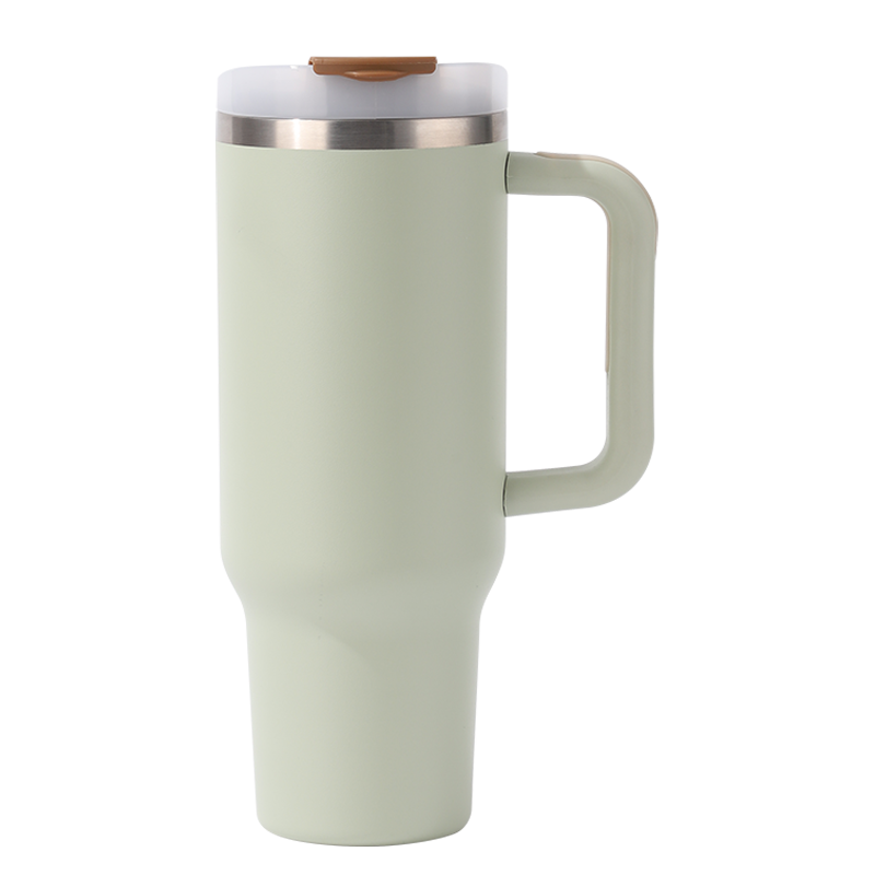 Large Capacity Stainless Steel Mug with Handle