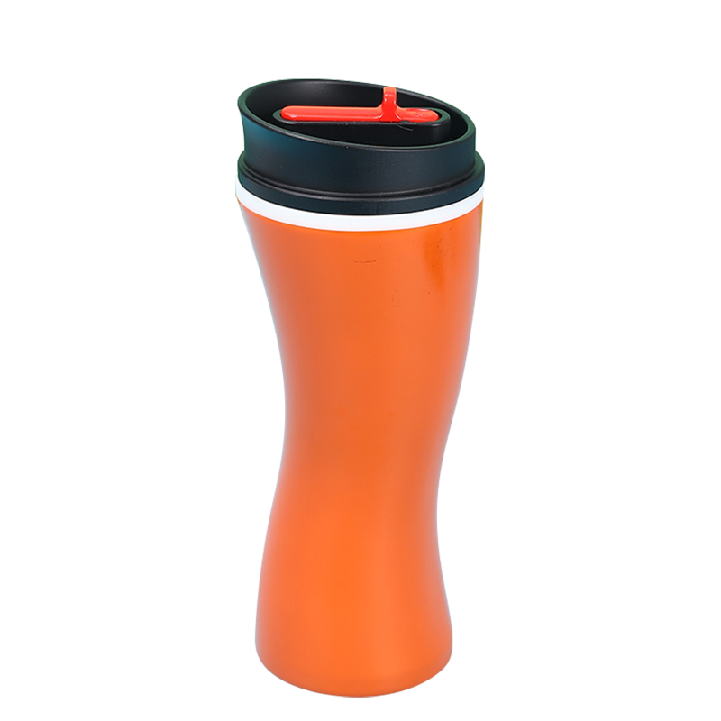 Colourful Sports Vacuum Mug with Straw