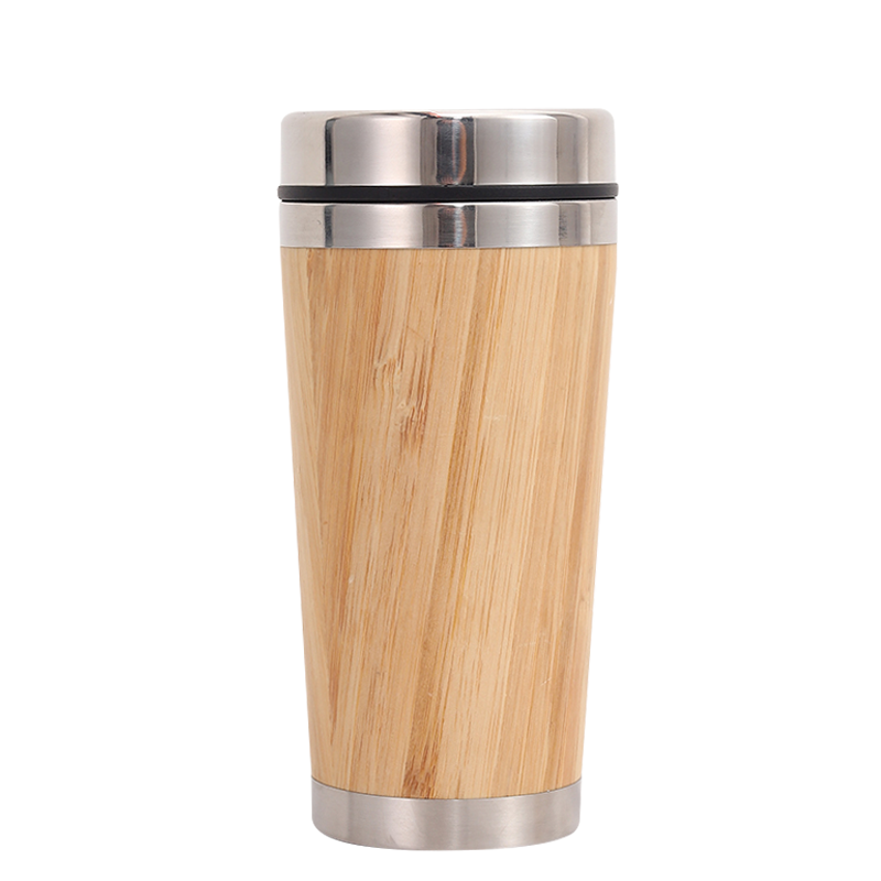 Natural bamboo coffee mug