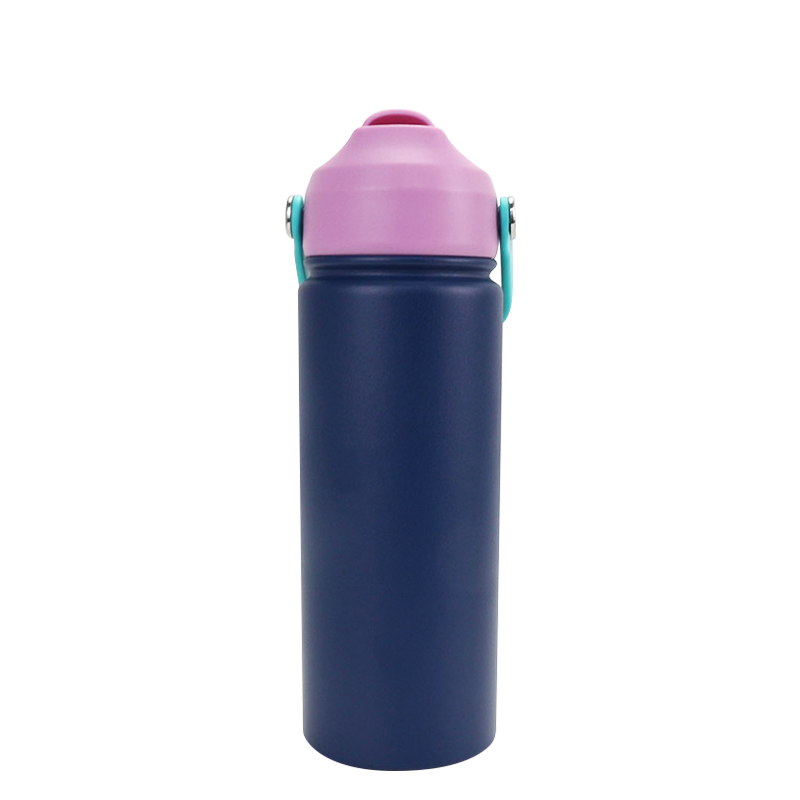 420ml Blue/520ml Green Children's Non-slip Handle Vacuum Thermos