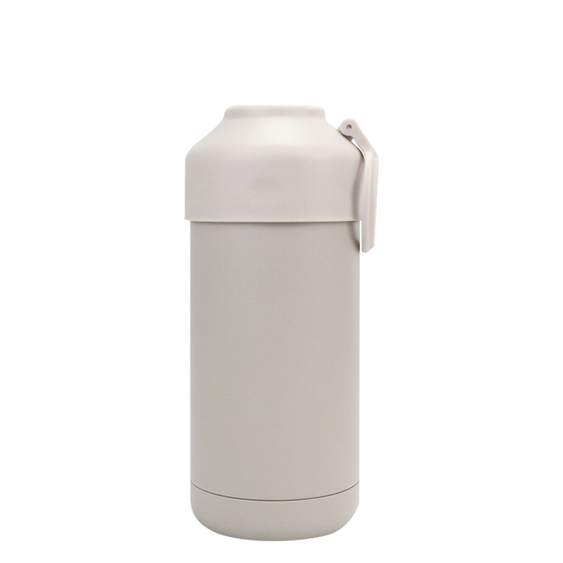 600ml White 304 Stainless Steel Heat-Insulating Corrosion-Resistant Can Cooler