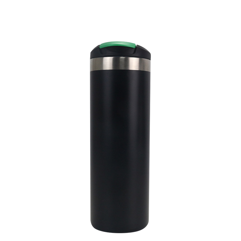 500ml Black Sheet Cup Lid Design Dust And Leak Proof Vacuum Thermos