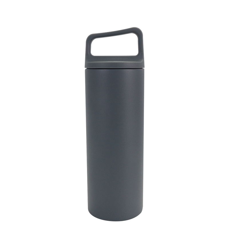 500ml 304 Stainless Steel Grey Straight Vacuum Thermos