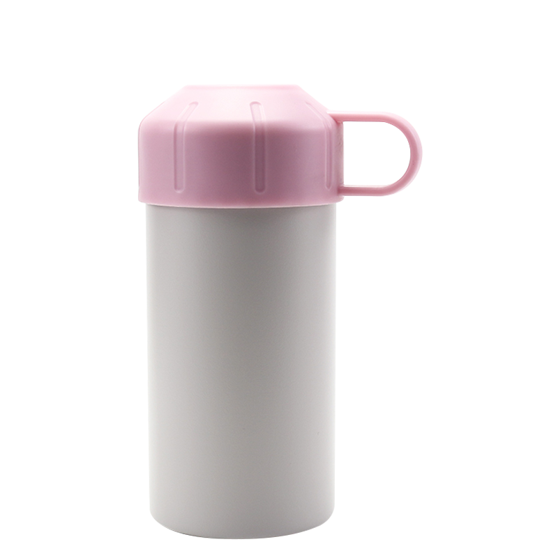 650ml Double Layer Vacuum Insulation With Handle Can Cooler