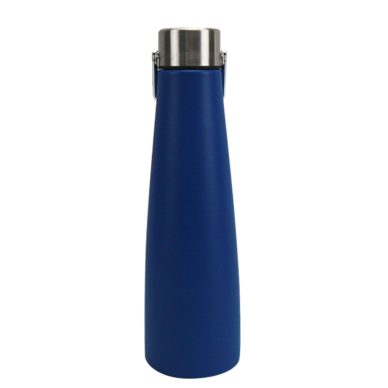 500ml Portable Stainless Steel Conical Carrying Ring Cola Bottle